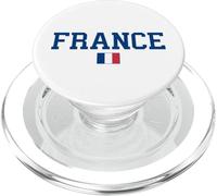 T-Shirt France pour Femme, Homme, Enfant, Cadeau Souvenir Sympa, Drapeau français PopSockets PopGrip pour MagSafe