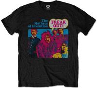 T-shirt Frank Zappa Freak Out ! Unie Noir L