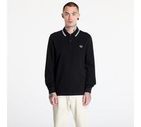 T-shirt FRED PERRY Long Sleeve Twin Tipped Shirt Black XL