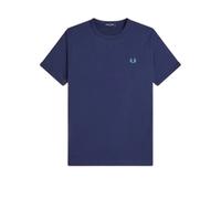 T-shirt Fred Perry Ringer Bleu S