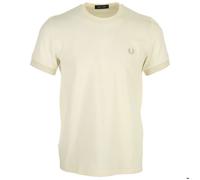 T-shirt Fred Perry Striped Cuff - FRED PERRY - Homme - Manches courtes - Coton M