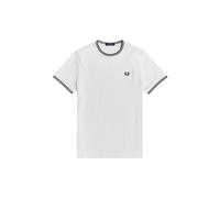 T-shirt Fred Perry Twin Tipped Blanc 2XL