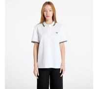Fred Perry Fred Perry Twin Tipped Polo Shirt White/Black EU 38 (UK 10)
