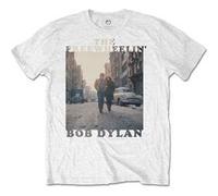 T-Shirt Freewheelin Blanc Bob Dylan