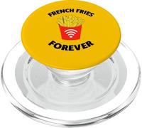 T-Shirt « French Fries Forever Fryday Everyday » PopSockets PopGrip pour MagSafe