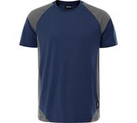 T-Shirt Fristads 7046 GTM Marine/Gris foncé 4XL