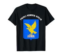 T-shirt Friuli Venezia Giulia avec blason - Souvenir du drapeau T-Shirt