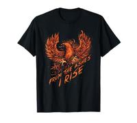 T-shirt « From the Ashes, I Rise Motivational Phoenix » T-Shirt