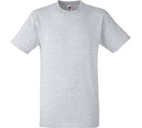 T-shirt Fruit Of The Loom Heavy Weight pour homme BC350 (M) (Gris)
