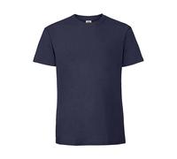 T-shirt Fruit of the Loom Ringspun Premium Bleu 4XL