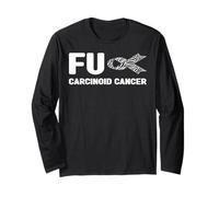 T-Shirt Fuck Cancer - Fuck Carcinoid Cancer Awareness Manche Longue