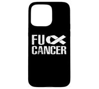 T-Shirt Fuck Cancer - T-Shirt de Sensibilisation au Cancer Coque pour iPhone 15 Pro Max