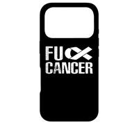 T-Shirt Fuck Cancer - T-Shirt de Sensibilisation au Cancer Coque pour iPhone 17 Pro