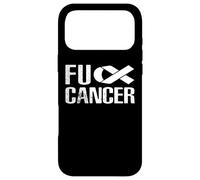 T-Shirt Fuck Cancer - T-Shirt de Sensibilisation au Cancer Coque pour iPhone 17 Pro Max