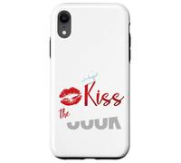 T-Shirt Funny Kiss The Culinary Chef Cook Baker Coque pour iPhone XR