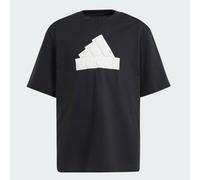 T-shirt Future Icons Logo Piqué Black / White 7-8A