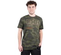 T-Shirt FXR Elevate Premium Camouflage militaire/mousseM Camouflage militaire,mousse