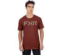 T-Shirt FXR Hydrogen Premium -Bermuda Oxblood/StoneL Oxblood,Stone