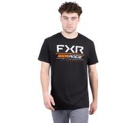 T-Shirt FXR Race Div Premium Noir/OrangeM Noir,Orange
