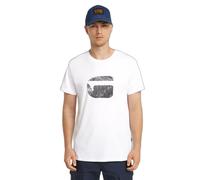 T-shirt G-Star Finger Print Burger Blanc M
