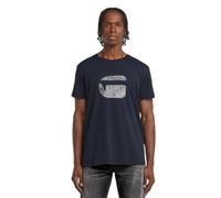 T-shirt G-Star Finger Print Burger Bleu M