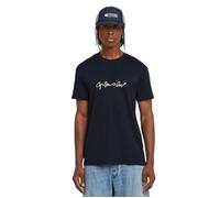 G-Star Homme T-shirt G-Script, Bleu (salute D25150-C812-C742), S