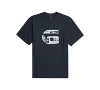 G-STAR T-Shirt bleu marine / bleu clair, Taille M