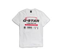 T-shirt G-Star Old Skool Originals Blanc S