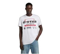 G-Star Homme Old skool originals r t, Blanc (white D23714-336-110), L