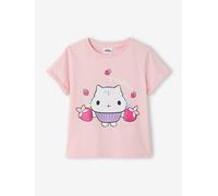 T-shirt Gaby et la maison magique rose pâle 5A