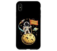 T-Shirt Galaxy Moon Spaces Science Geeks I'm Now Here Coque pour iPhone XS Max