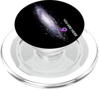 T-Shirt Galaxy Spaces Science Geeks Vous êtes Ici PopSockets PopGrip pour MagSafe