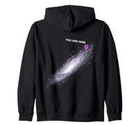 T-Shirt Galaxy Spaces Science Geeks Vous êtes Ici Sweat à Capuche