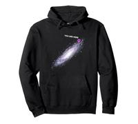 T-Shirt Galaxy Spaces Science Geeks Vous êtes Ici Sweat à Capuche