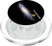 T-Shirt Galaxy True Science Geeks Vous êtes Ici PopSockets PopGrip pour MagSafe