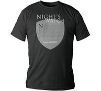 Autres vêtements goodies GENERIQUE T-Shirt Game of Thrones Night's Watch Ecusson Homme Taille S
