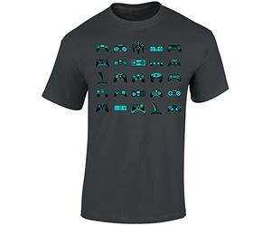 T-shirt gamer : My Plan for Today : gaming,Zocken Game PC console jeux informatiques Play Internet Controller,Cadeau e-sport vêtements hommes femmes garçons filles,LAN party nerd,Contrôleur, XXL