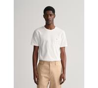 T-shirt Gant Shield manches courtes blanc - XL