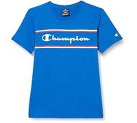 T-shirt Garçon - CHAMPION - Legacy Graphic Shop B - Manches courtes - Col arrondi - Bleu Foncé 9-10 ans