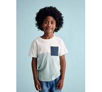 VERTBAUDET T-Shirt garçon coloblock Manches Courtes Menthe 5A