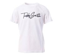 Teddy Smith T-Shirt Blanc/Logo Garçon Evan Blanc 12 Ans