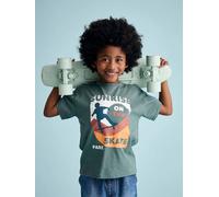 T-shirt garçon motifs graphiques manches courtes vert d'eau 3A