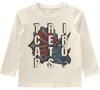 T-shirt garçon Name It Mvux à manches longues en coton crème 92