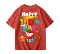 T Shirt Garcon,T-Shirt à Manches Courtes Imprimé Graphique pour GarçOn Haut DéContracté Et Confortable pour Enfants IdéAl pour Jouer Et Aller à L'éCole