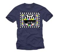 T-Shirt Geek Homme Big Bang Bleu - MAKAYA - Manches courtes - Col classique S