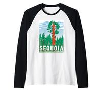 T-Shirt General Sherman National Park Sequoia National Park Manche Raglan