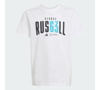 T-shirt George Russell Mercedes - AMG Petronas Formula One Team Enfants White 11-12A