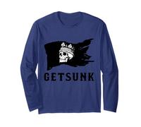 T-Shirt Get Sunk Pirates Sea Thieves Manche Longue