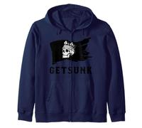 T-Shirt Get Sunk Pirates Sea Thieves Sweat à Capuche