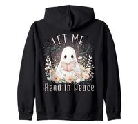 T-Shirt Ghost Book Lover Let Me Read in Peace Sweat à Capuche